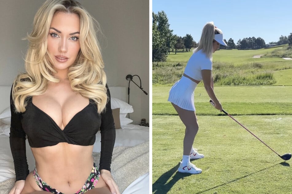 Paige Spiranac liebt gewagte Outfits auf dem Golfplatz, aber auch abseits des grünen Rasens.