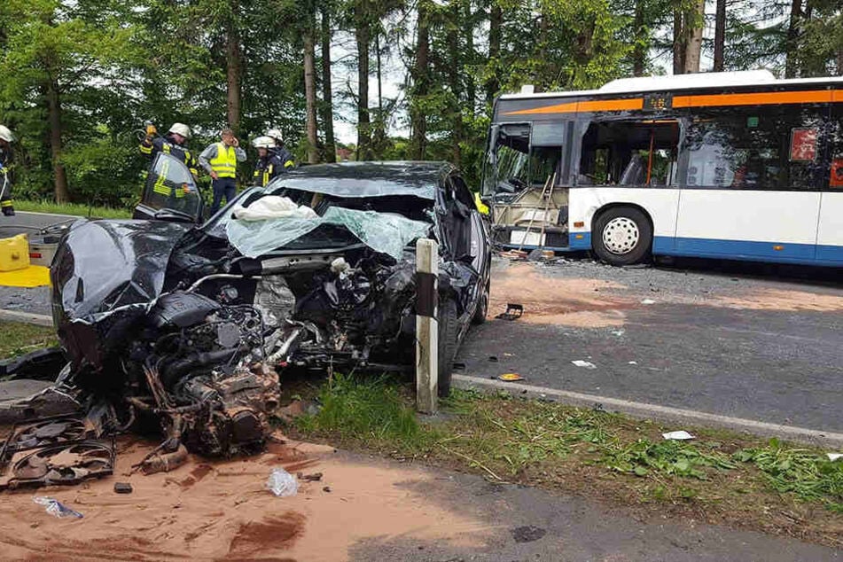 Am Bus entstand ein Schaden von rund 30.000 Euro.
