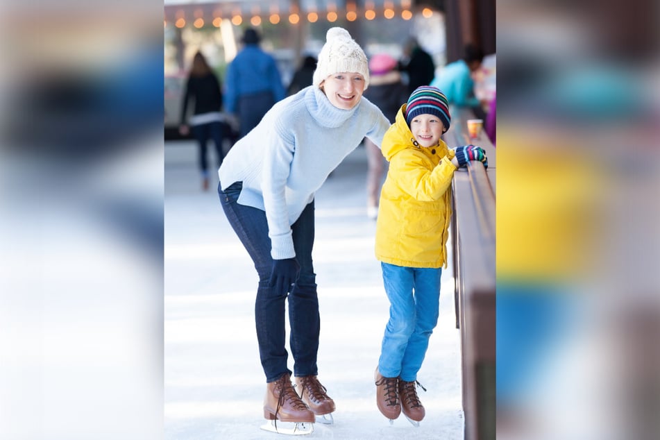 Im Freitaler "Hains" kommen Eisläufer auf ihre Kosten.