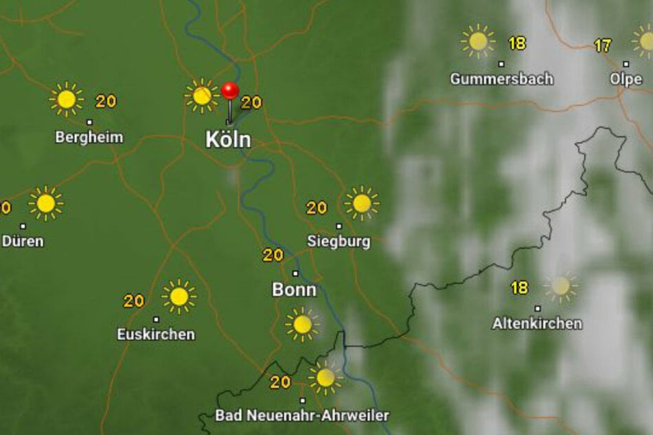 Die Temperaturen werden etwas milder als in der Vorwoche. Bis zu 30 Grad werden dennoch erwartet.