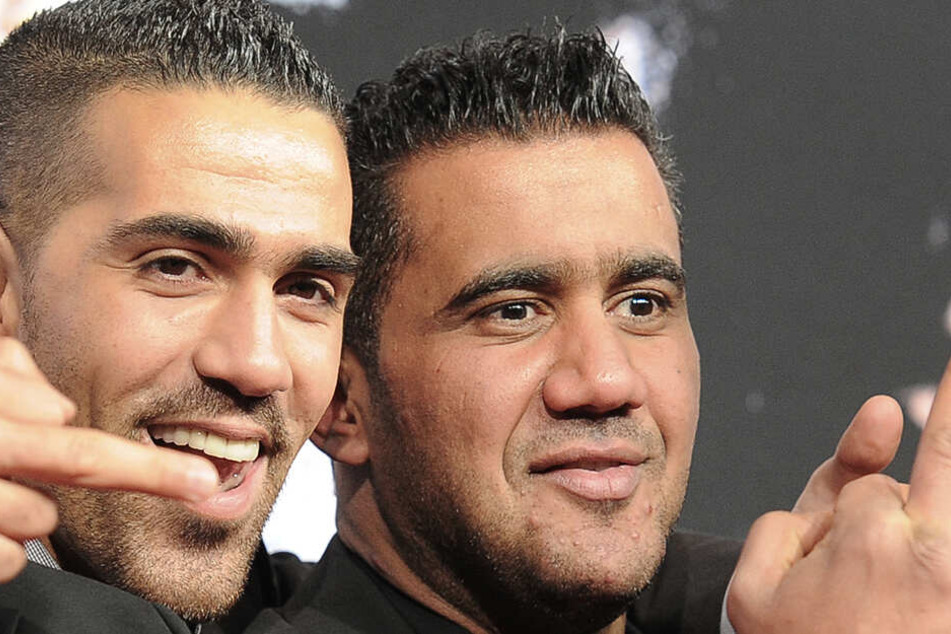 Arafat Abou-Chaker (rechts) mit Bushido bei einer Film-Premiere (Archivbild).