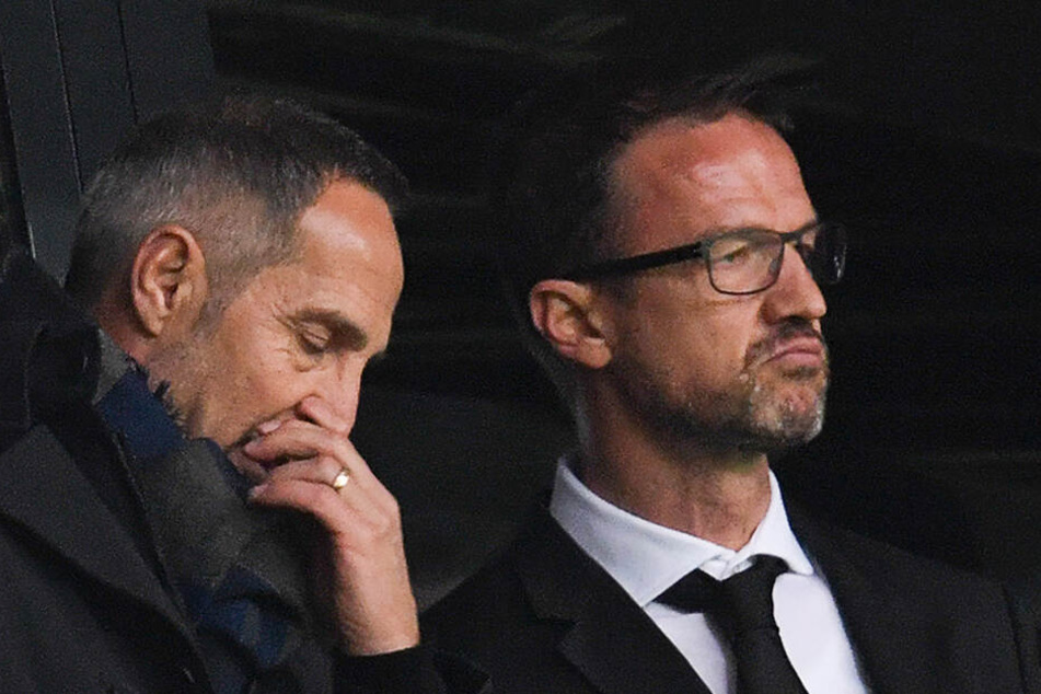 Trainer Adi Hütter und Sportvorstand Fredi Bobic basteln am Kader für die kommende Saison.