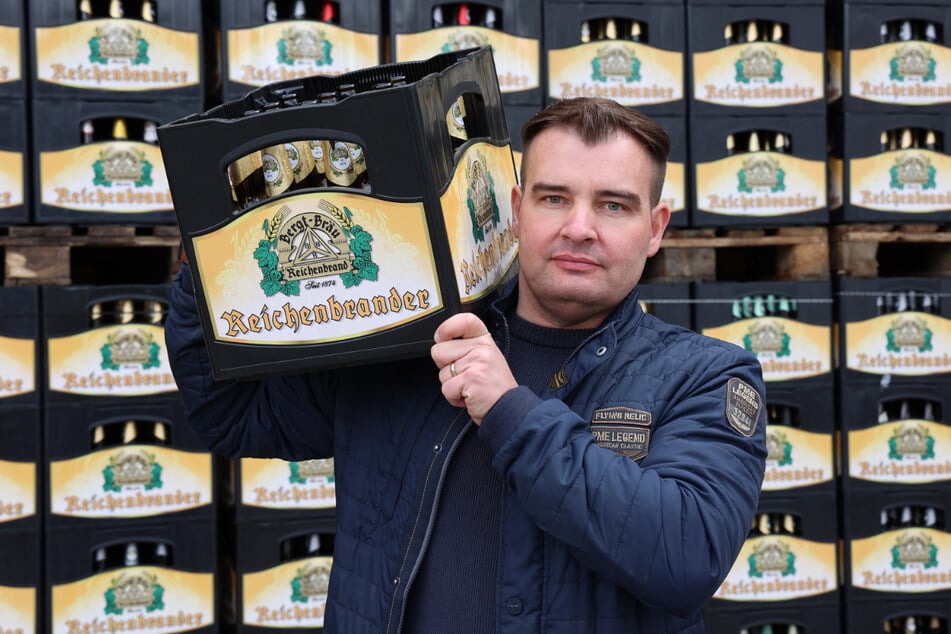 Brauerei-Geschäftsführer Michael Bergt (36) soll sein Bier wieder als "Reichenbrander" verkaufen.