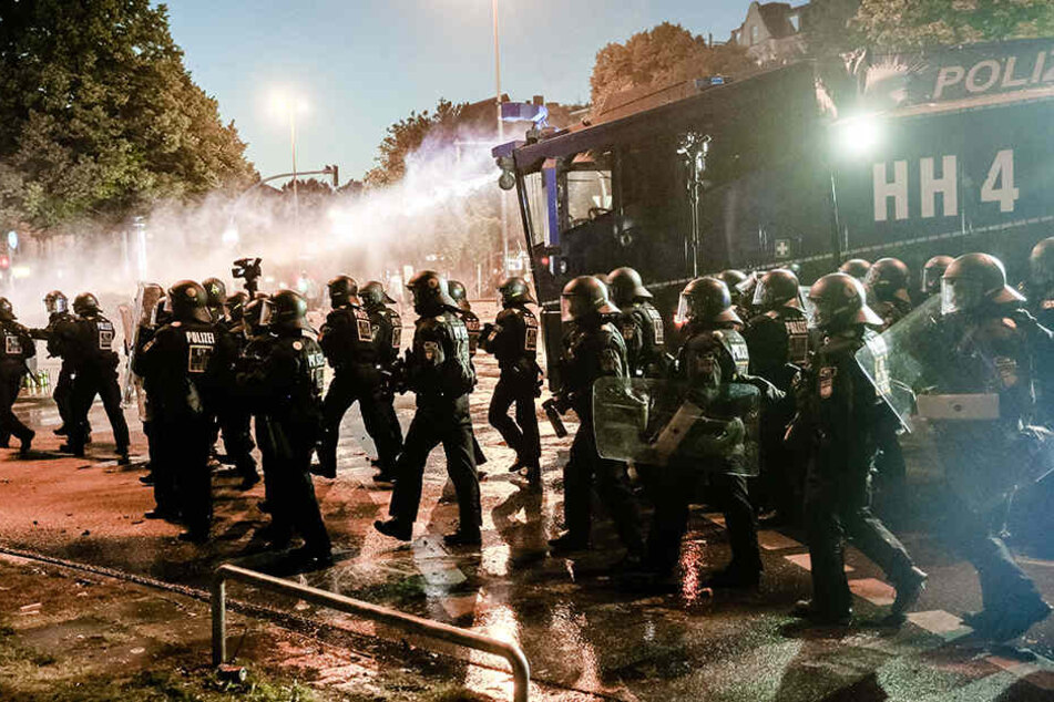 Beim G20-Gipfel musste die Polizei immer wieder massiv gegen Chaoten vorgehen.