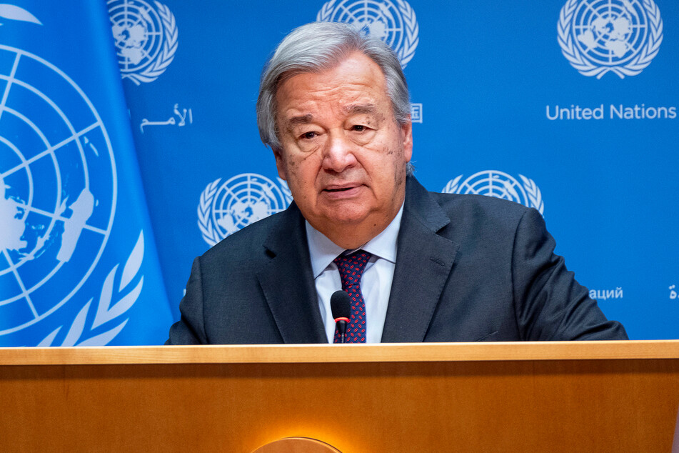 UN-Generalsekretär António Guterres (74).
