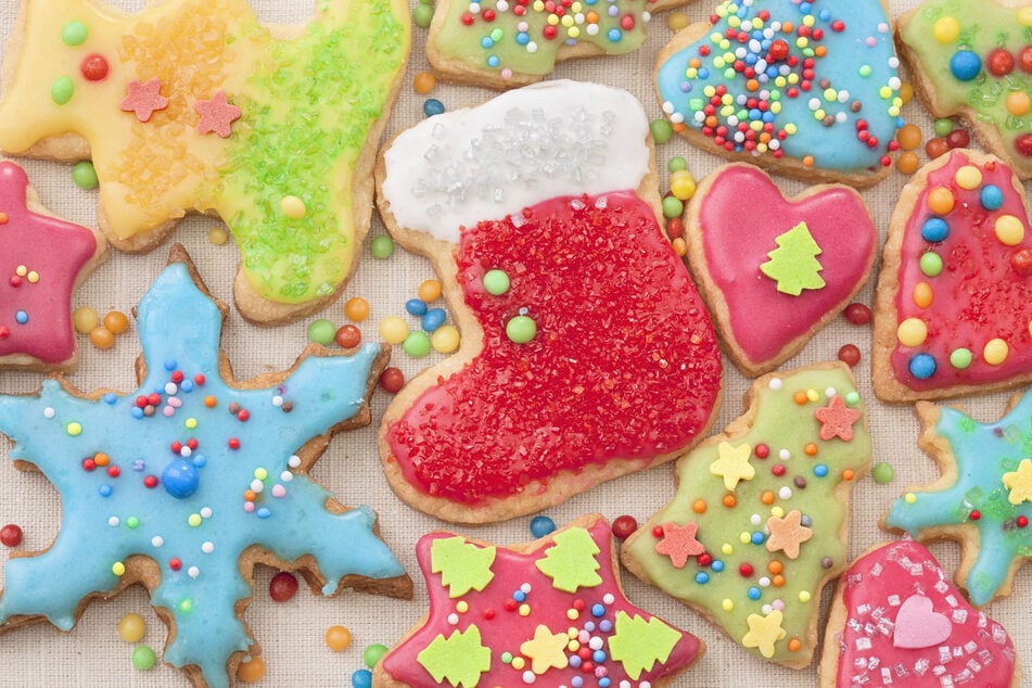 Plätzchen, die mit Liebe von Kindern gebacken und gestaltet wurden, schmecken besonders gut.