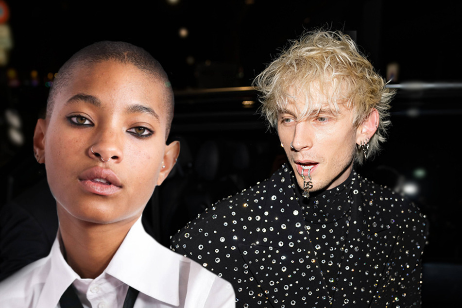 WILLOW (l.) and Machine Gun Kelly (r.) teamed up on Emo Girl, the lead single off MGK's forthcoming album.