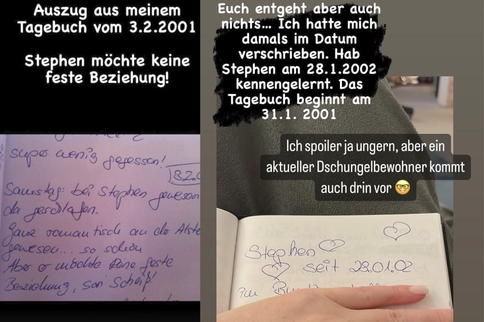 Auf Instagram präsentierte Katharina Dürr (40) Einblicke in ihr Tagebuch.