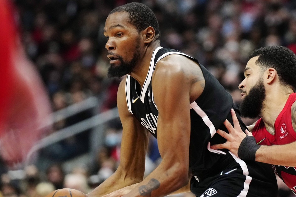 Nets forward Kevin Durant scored 28 points in his team's win on Friday night.