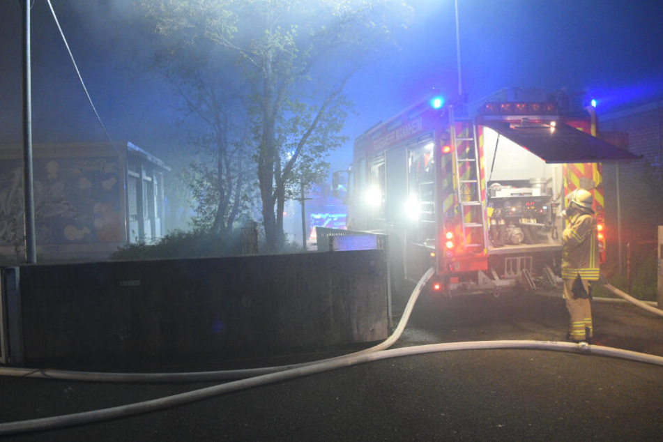Verletzt wurde bei dem Feuer glücklicherweise niemand.