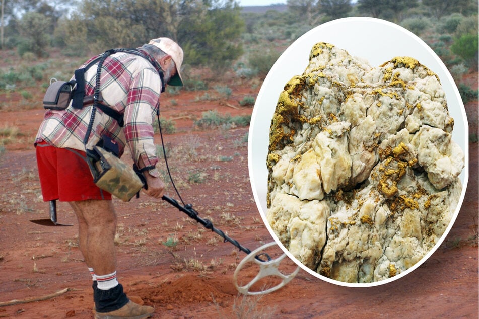 So ein Glückspilz! Hobby-Schatzsucher findet 4,6 Kilo Goldklumpen mit Metalldetektor