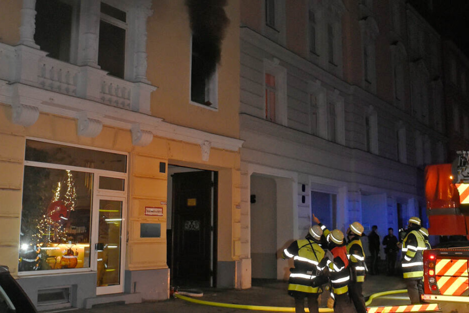 In der Westermühlstraße in München hat es in der Nacht zu Dienstag gebrannt.