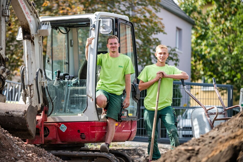 Ein Team für das Filigrane und für das Grobe: Anton Schimeck und Theo Kleinstäuber.