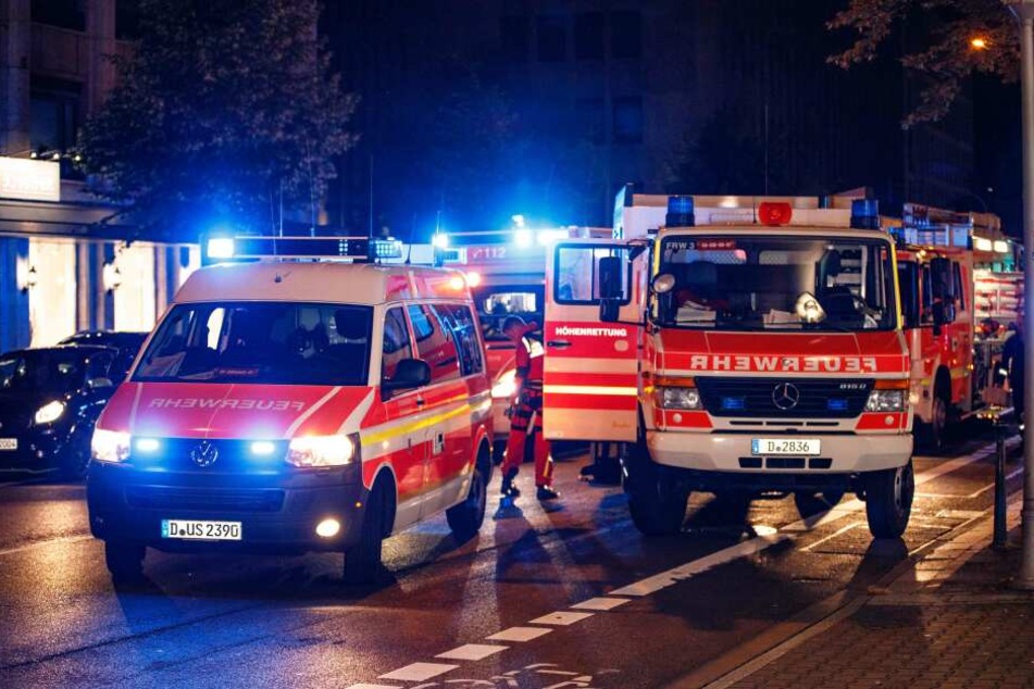 Rettungskräfte waren mit einem Großaufgebot vor Ort.