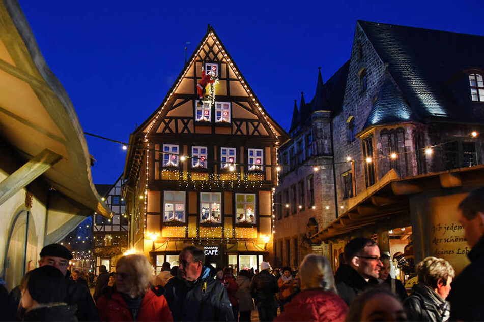 Gut 110.000 Menschen zog es 2017 zum Weihnachtsmarkt nach Quedlinburg.