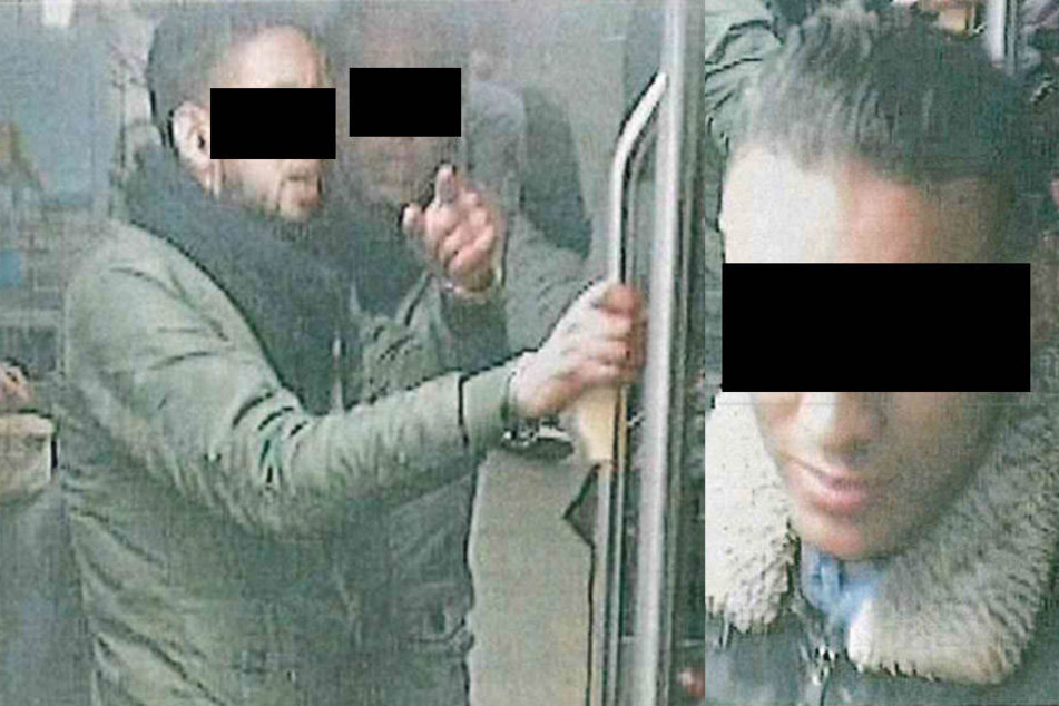 Diese drei Nordafrikaner konnten identifiziert und geschnappt werden.