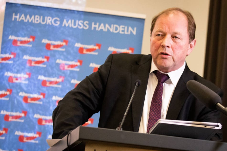 Dirk Nockemann ist Spitzenkandidat der AfD für die Hamburger Bürgerschaftswahl. (Archivbild)
