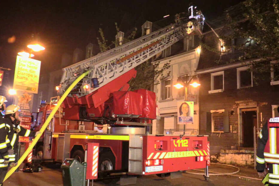 Bereits 2003 hatte es in dem Gebäude gebrannt. Seitdem steht die Ruine leer.