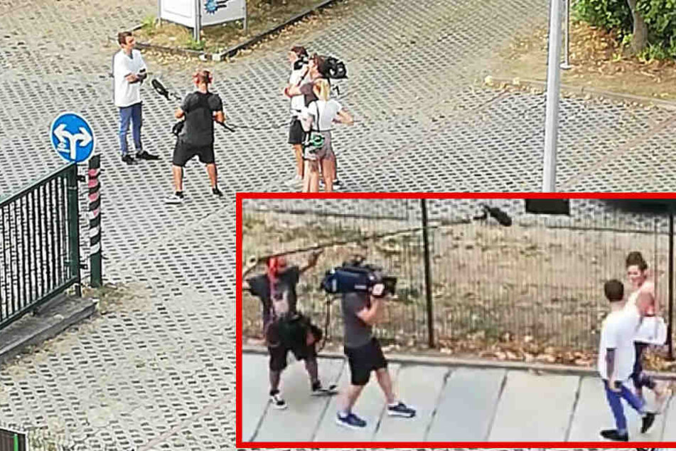 Exklusive Prügel-Aufnahmen! Wird hier für die neue RTL2-Sachsen-Soap gedreht?