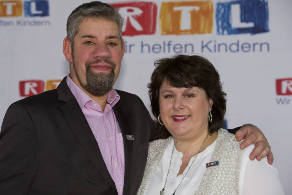 Bauer Uwe und seine Frau Iris.