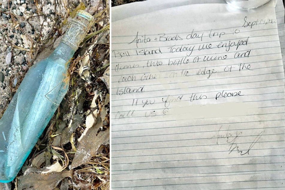 In Irland wurde an einem Strand eine Flaschenpost entdeckt, die vor 13 Jahren auf einem anderen Kontinent abgeschickt worden ist.