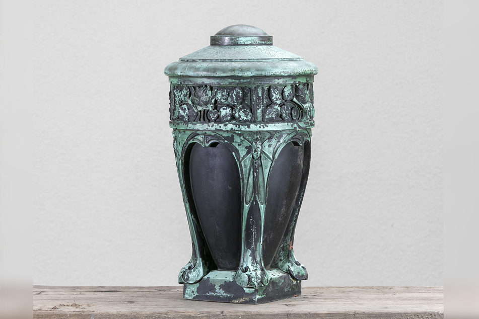 So sieht die Jugendstil- Vase aus.