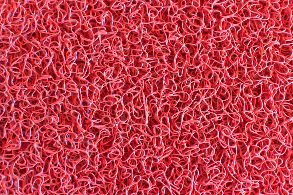 Sogenannte Spaghettimatten bestehen aus robusten PVC-Schlingen und lassen sich leicht reinigen.