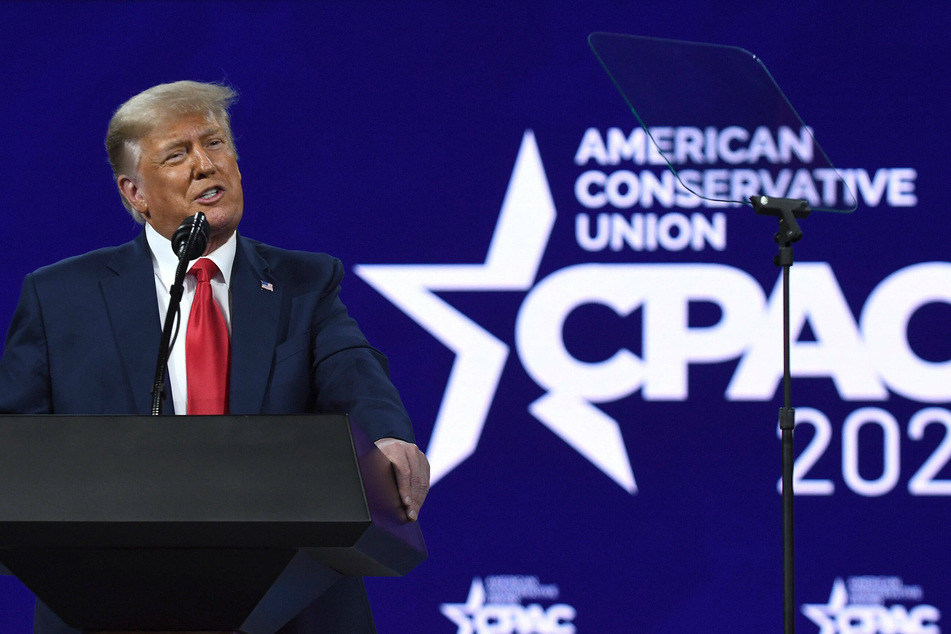 "I may even decide to beat them for a third time," Trump said at the 2021 Conservative Political Action Conference.