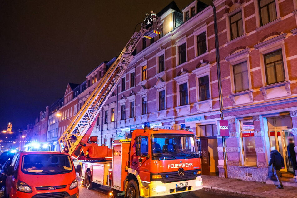 In der Wettinerstraße kam es am Mittwochabend zu einem Feuerwehreinsatz.