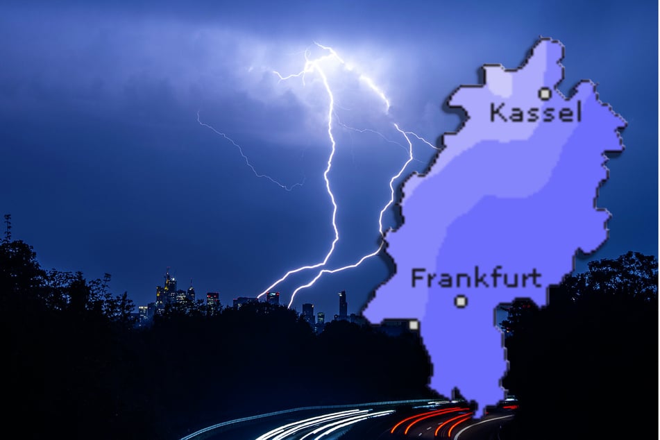 Die Gewitter können Starkregen, Hagel und schwere Sturmböen mitbringen.