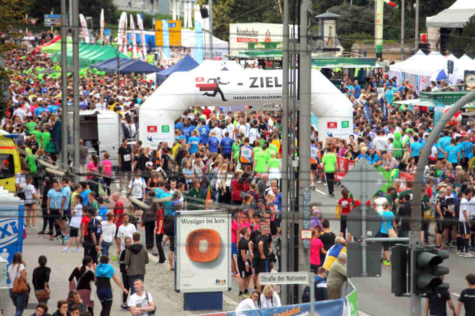 Tausende Laufbegeisterte nehmen jedes Jahr am Firmenlauf teil (Archivfoto).