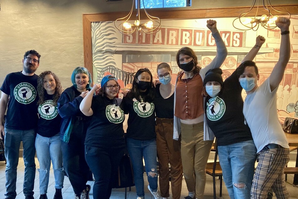 Starbucks workers at Pittsburgh's Amos Hall location won their union election 10-3.