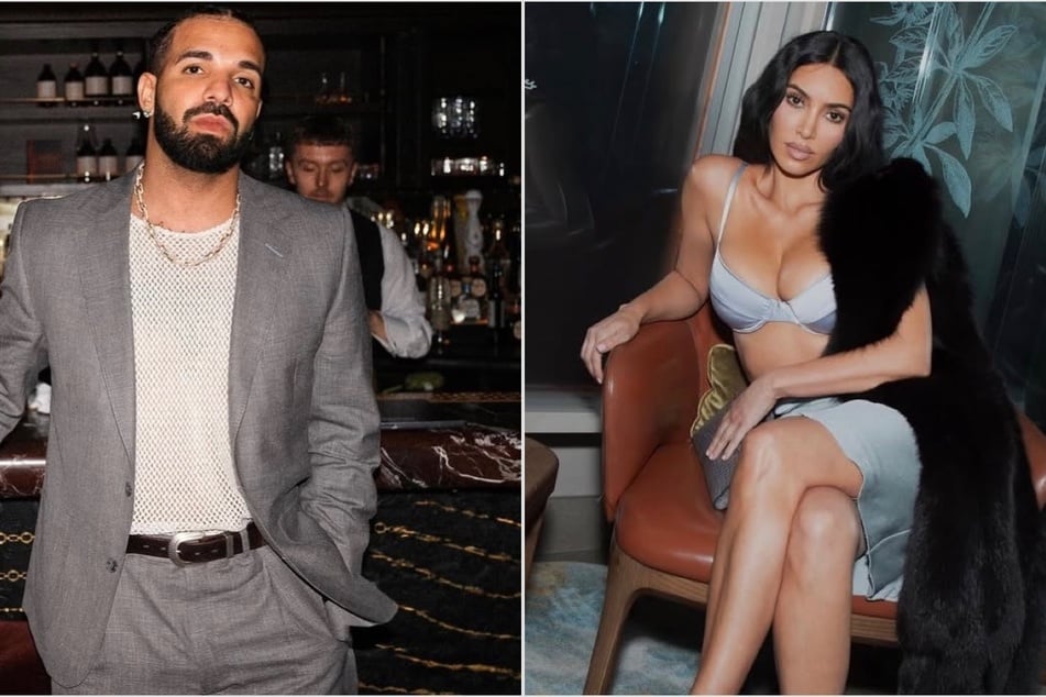 Kim Kardashian (r.) and Drake (l.) are once again sparking dating rumors after eagle-eyed fans noticed that they vacationed at the same villa in Italy.