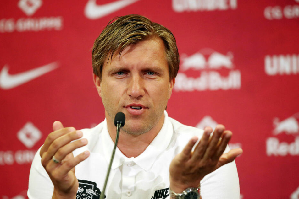 Leipzigs Sportdirektor Markus Krösche (39) kennt Schicks "außergewöhnliche Qualität". Ein bisschen Zeit habe er aber noch, über einen möglichen Kauf zu entscheiden.