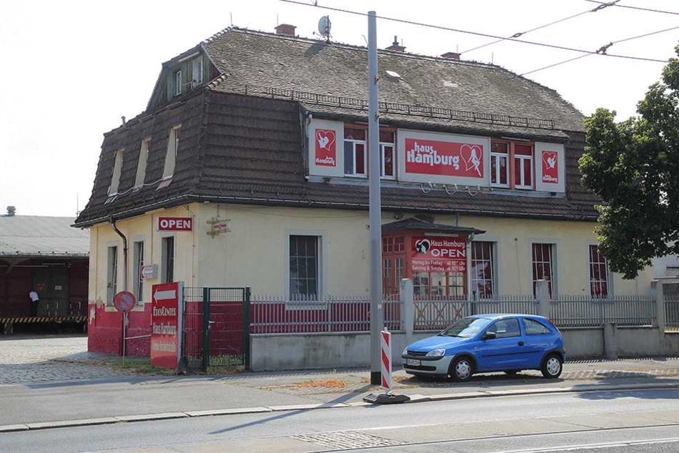 Das "Eros-Center" an der Hamburger Straße.