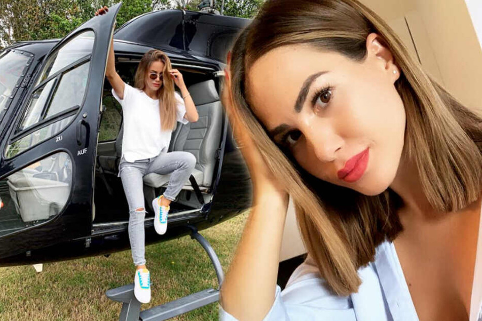 Angelina Heger führt ein Influencer-Leben: Nicht jedem gefällt das. (Bildmontage)