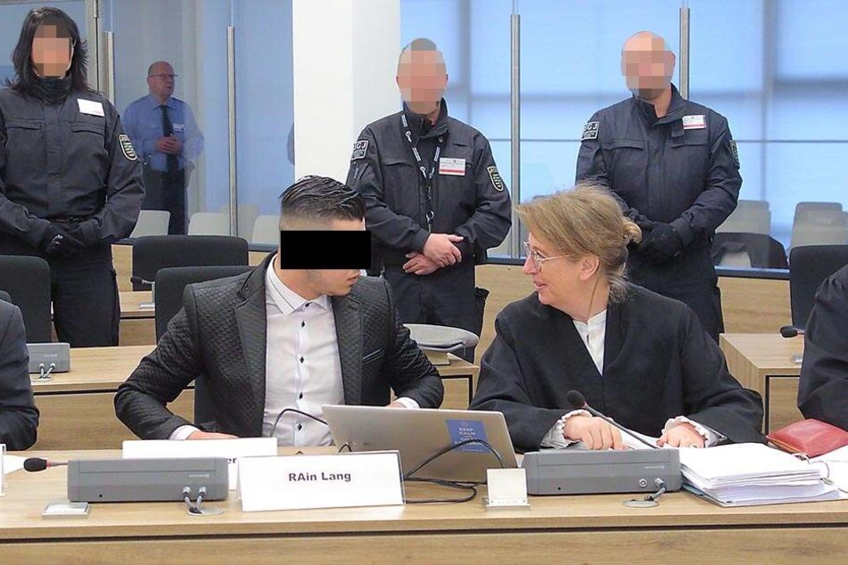 Alaa S. (23) muss sich wegen des Vorwurfs des gemeinschaftlichen Totschlags verantworten.