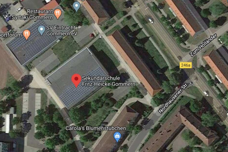 Der Vorfall ereignete sich an der "Fritz Heicke"-Sekundarschule in Gommern bei Magdeburg.