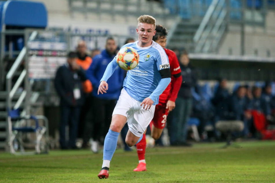 Der Chemnitzer FC muss in den kommenden Partien auf Philipp Sturm verzichten.