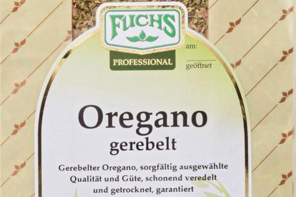 Dieser gerebelte Oregano wird zurückgerufen, er ist in verschiedenen Ausführungen erhältlich.