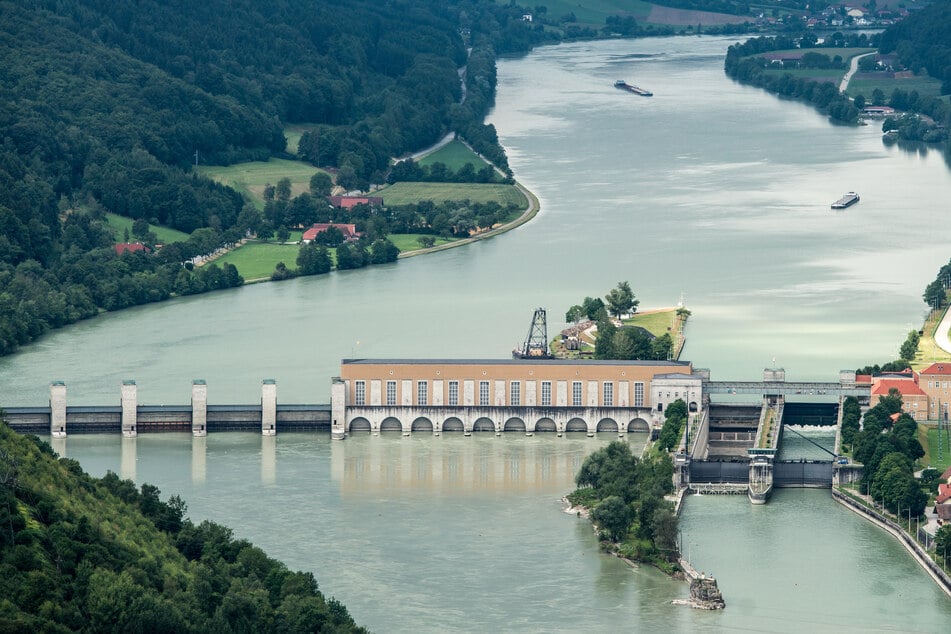 Die Donau bei Untergriesbach: Ein Feuerwehrmann wurde hier bei einer Übung auf dem Wasser schwer verletzt.