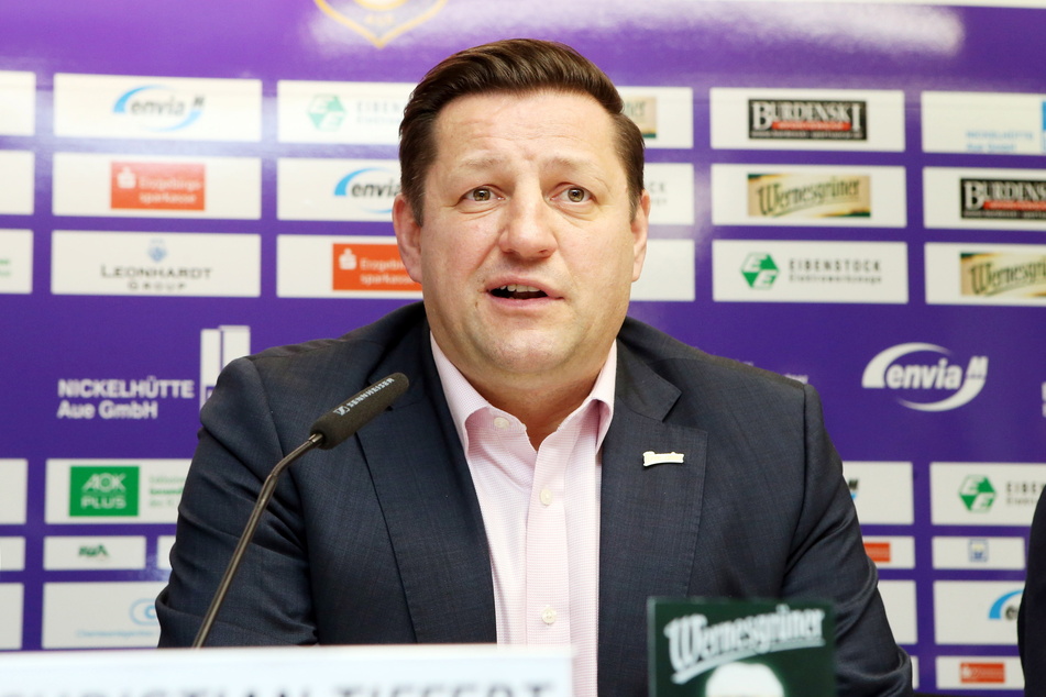 Olaf Albrecht (55) ist seit zwei Wochen Interims-Geschäftsführer des FC Erzgebirge Aue.
