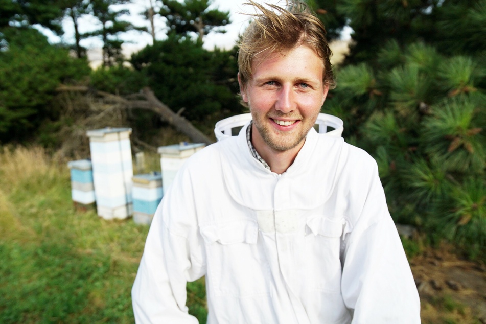 Imker Daniel (22) aus Neuseeland bekommt eine Abfuhr von Katja (23).