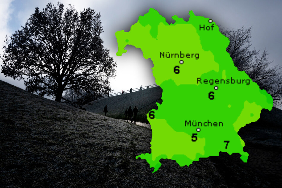 Das Wetter in München und Bayern präsentiert sich in den kommenden Tagen nicht von seiner angenehmsten Seite.