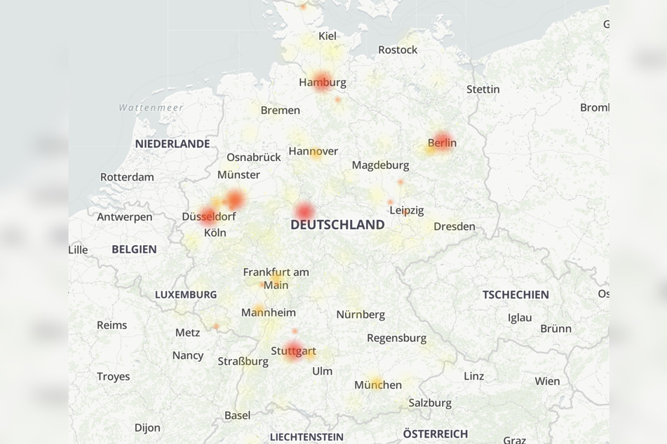 1&amp;1-Kunden aus der Region Düsseldorf, aber auch Nutzer aus Berlin oder Hamburg hatten am Donnerstag Probleme mit der Verbindung.