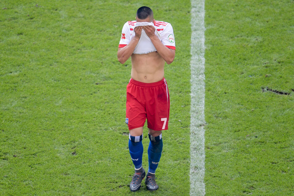 US-Boy Bobby Wood wird den HSV nach vier schwachen Jahren aller Voraussicht nach im Sommer verlassen. (Archivfoto)