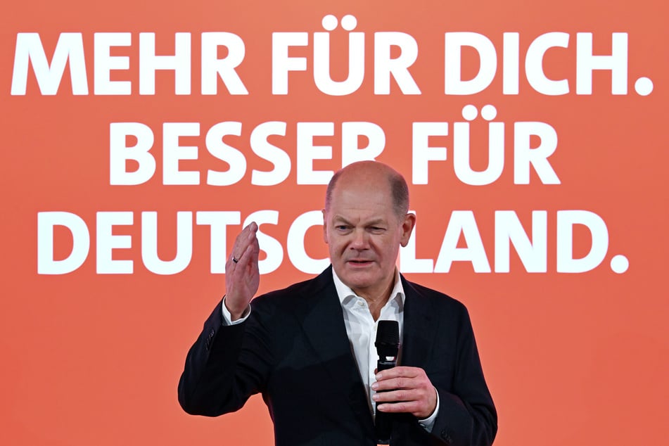 Bundeskanzler Olaf Scholz (66, SPD) gibt sich trotz der Umfragewerte recht optimistisch.