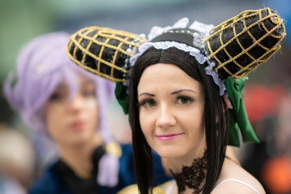 Aufwendig geschminkt und gekleidet treten die Cosplayer auf. (Symbolbild)