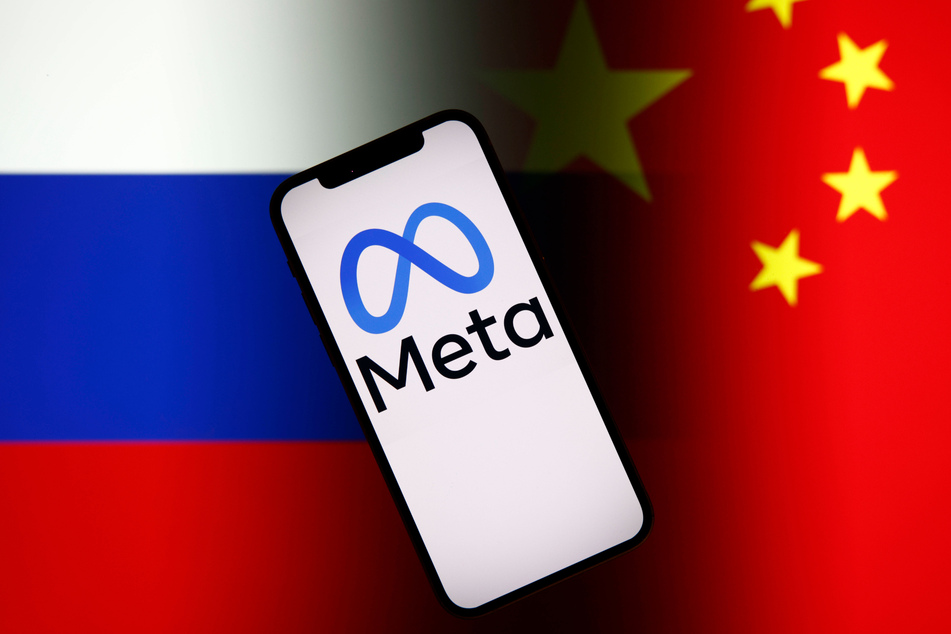 Russia and China have been identified as sources of networks seeking to polarize US voters, according to Meta.