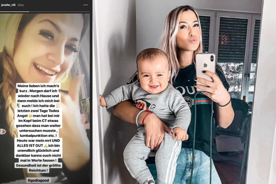 Mit diesem Statement meldete sich Ex-BTN-Star Jenefer Riili am Montag aus dem Krankenhaus bei ihren Fans.